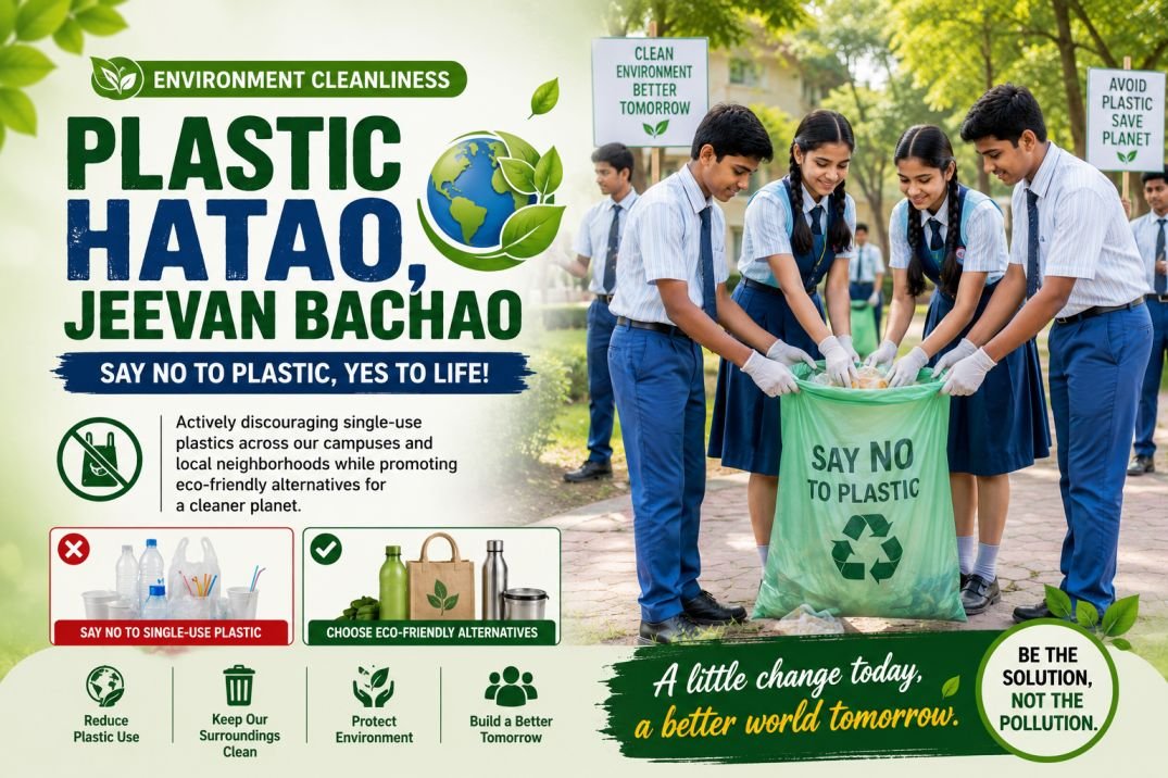 Plastic Hatao Campaign Poster